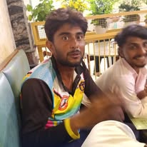 Gaaji Enjoying in the restaurent
