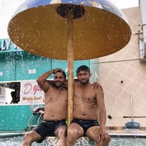 Viru and Manoj under the cover